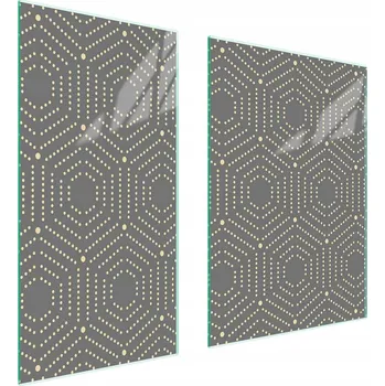 Obraz Skleněná ochranná deska na sporák 75x52 Vzor