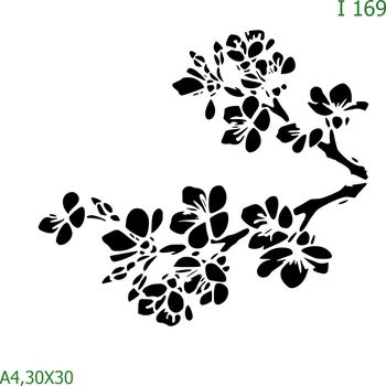 Šablona I 169 - 30 x 30 cm , Nelepící folie