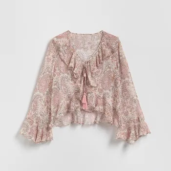 Dámská halenka Reserved - Vzorovaná halenka - vícebarevná - 591GW-MLC - 591GW-MLC-M