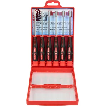 Šroubovák Triumf šroubováky nástrčné, 6ti hran 3 - 6 mm, délka 75 mm, sada 6 dílů - 100-03426