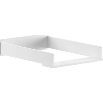 přebalovací pult a komoda Bílá dřevěná nástavba pro přebalovací komodu Vipack Eva 72 x 53 cm