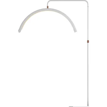Stojací lampa MOON Stojací kosmetická lampa bílá, 71 cm