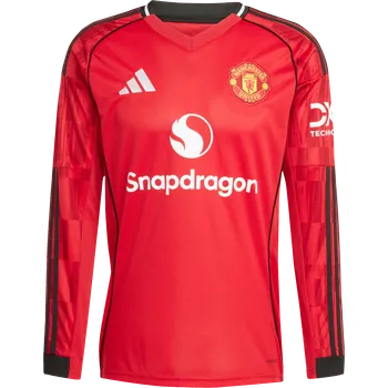 Dres s dlouhým rukávem adidas Manchester United Long Sleeve Home Jersey 2025/26 jp3037 Velikost XXL
