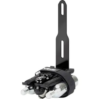 Košík na láhev držák pod košík na láhev s příslušenstvím LEZYNE FLOW STORAGE ADAPTER BLACK