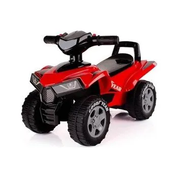 Hra na zahradu Jeździk quad dziecięcy z dźwiękiem czerwony