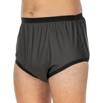 Inkontinenční fixační kalhotky PU unisex 1204 Velikost: 46, Barva: Antracitová