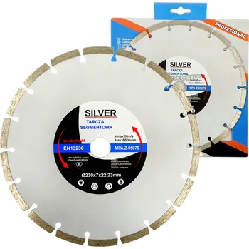 Řezný kotouč Diamantový kotouč SilverTools 230 x 22,2 mm