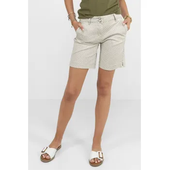 Dámské kraťasy Red Button dámské kraťasy Ava se vzorem hnědo/bílé Velikost: 36