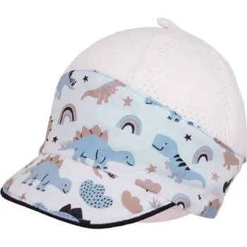 Kojenecká čepice ROCKINO Letní plátěná kšiltovka, zvířátka DINO Varianta: 42cm