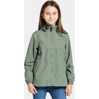 Dívčí bunda Dětská nepromokavá bunda Didriksons Meliss light moss - ROSTOUCÍ velikost 120