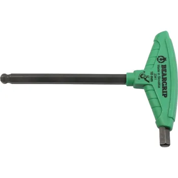 Klíč Beargrip klíč zástrčný Inbus 5 x 150 mm, s koulí, T-rukojeť, 2341 - 111-31701