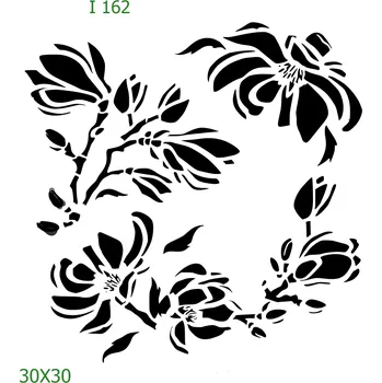 Šablona I 162 - 30 x 30 cm , Nelepící folie