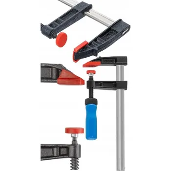 Truhlářská svěrka TRUHLÁŘSKÁ SVĚRKA ZÁMEČNICKÁ 200x50mm SVĚRKA TYPU F ŠROUBOVACÍ