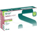 Rukavice vyšetřovací Sempermed Latex Comfort nepudrové L 100ks