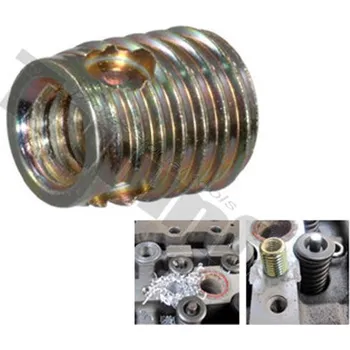 Nářadí pro automobil Triumf závitová vložka M8 x 1,25, délka 14 mm, samořezná s řeznými otvory, 1 ks - 100-08504