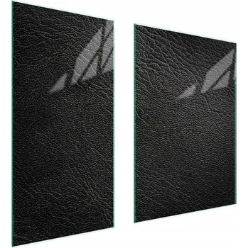 Obraz Skleněná ochranná deska na sporák 75x52 Kůže