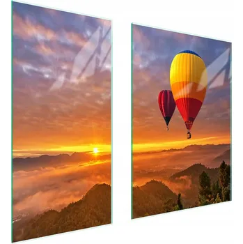 Obraz Skleněná ochranná deska na sporák 75x52 Balón