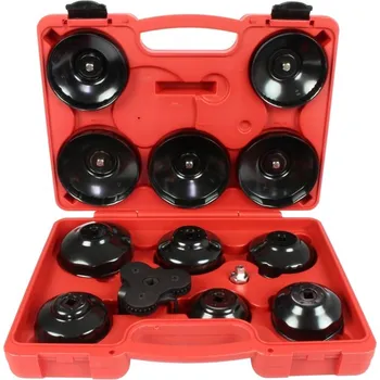 Autodílna Triumf hlavice nástrčné 1/2", na olejové filtry, sada 13 dílů - 100-02199