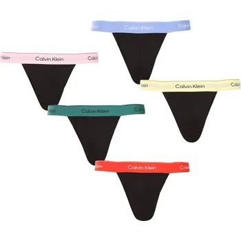 Pánské erotické prádlo 5PACK pánské jocksy Calvin Klein černé (NB4228-VSU) S NB4228-VSU Možnost vrácení zboží ZDARMA do 120 dnů!
