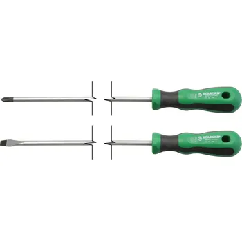 Šroubovák Beargrip šroubováky, plochý PL5,5, křížový PH2, délka 500 mm, sada 2 díly, 737XL - 111-34478