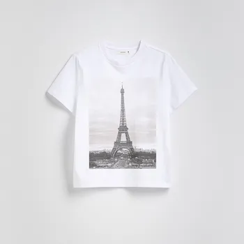 Dámské tričko Reserved - Tričko s potiskem - bílá - 231DT-00X - 231DT-00X-S