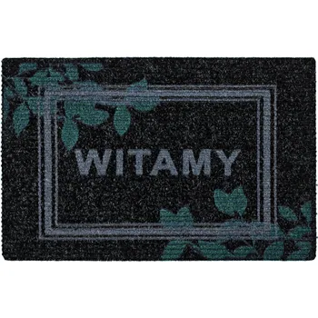 Hotová gumová textilní rohožka venkovní 40 x 60 cm