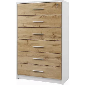 Komoda Komoda Nejlevnějšínábytek.cz NEJBY GIANNI 72 x 34 x 116 cm, vícebarevná