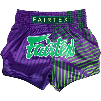 Bojový sport Thai šortky Fairtex BS1922 Racer - fialové - BS1922PURPLE Velikosti: S