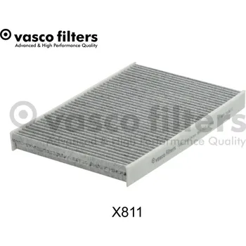 Ventilátor topení a klimatizace Filtr, vzduch v interiéru VASCO X811