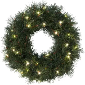 Vánoční stromek STAR TRADING Svítící věnec Russian Pine 50 cm