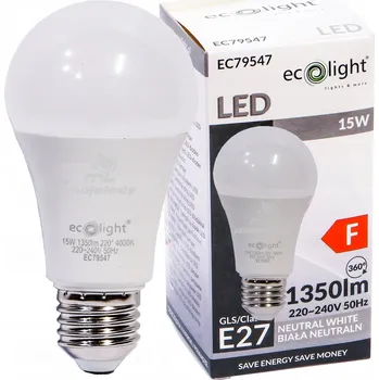 Žárovka LED žárovka E27 15W (ekvivalent 100W) 1350Lm denní bílá NW CLASSIC