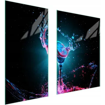 Obraz Skleněná ochranná deska na sporák 75x52 Drink