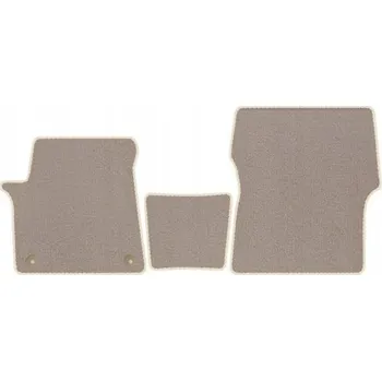 autokoberec Koberce Edecor velurové 3 ks