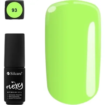 Přípravek na nehty Silcare Flexy Hybrid Gel 93 hybridní lak 4,5 g