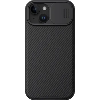 Pouzdro na mobilní telefon Nillkin CamShield PRO Magnetic Zadní Kryt pro Apple iPhone 15 Black
