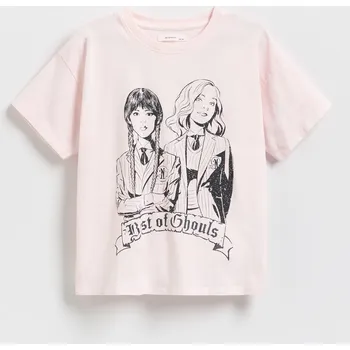 Reserved - Tričko Wednesday - pastelově růžová - 537EX-03X - 537EX-03X-U13