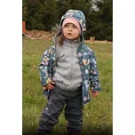 Dětská softshellová bunda Fantom s fleecem se zvířátky velikost 104