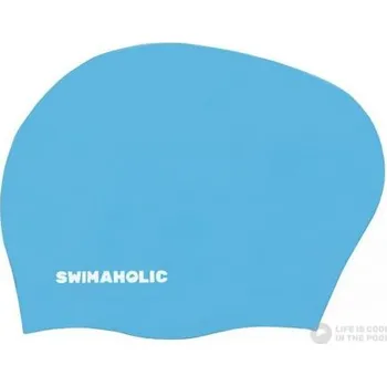 Plavecká čepice Dětská plavecká čepice na dlouhé vlasy Long Hair Cap Junior - světle modrá