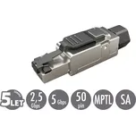 Konektor MPTL univerzální RJ45 CAT6 STP samořezný SXRJ45-6-STP-BK-SA