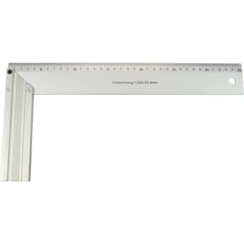 Úhloměr Toko úhelnice 300 mm, hliníková - 100-01249