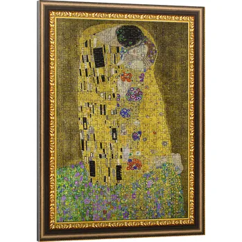 TREFL Art Frame Puzzle Polibek 500 dílků s rámem