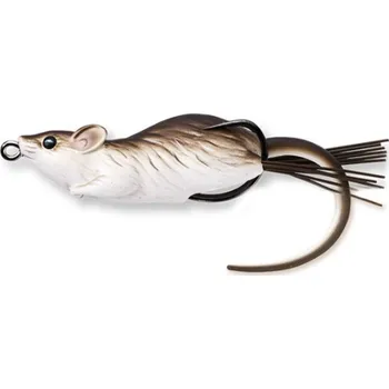 Umělá nástraha LIVETARGET - Nástraha myš Hollow Body Mouse 11 g 6 cm Brown White