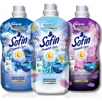 Aviváž SOFIN tekutá aviváž Ochrana Barev Sada MIX 1,8l x3 (270 praní)