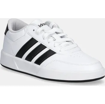 Chlapecké tenisky Dětské tenisky adidas BREAKNET 3.0 JR8448 bílá 00X, EUR 37 1/3