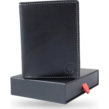 Peněženka Thor Steinar Thor Stienar Oroas Kožená Peněženka Černá ONE SIZE