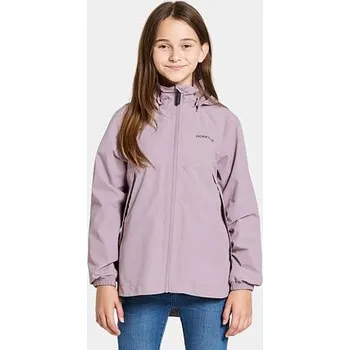 Dívčí bunda Dětská nepromokavá bunda Didriksons Meliss dusty lilac - ROSTOUCÍ velikost 160
