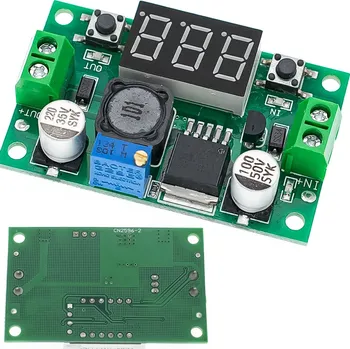 Měnič napětí Měnič Napětí LM2596 STEP-DOWN 1.5V - 35V 3A S VOLTMETREM LCD