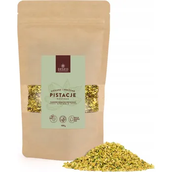 PISTÁCIE PRAŽENÉ SEKANÉ kousky 100g DESEO PISTÁCIOVÁ POSYPKA