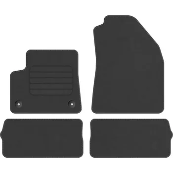 autokoberec Kobercové rohože Edecor velurové 4 ks