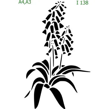 Šablona I 138 - A4 , Nelepící folie